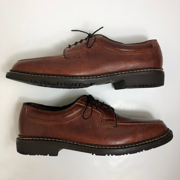 Allen Edmonds Wilbert Men's Split Moc Toe Shoes - Picture 2 of 8